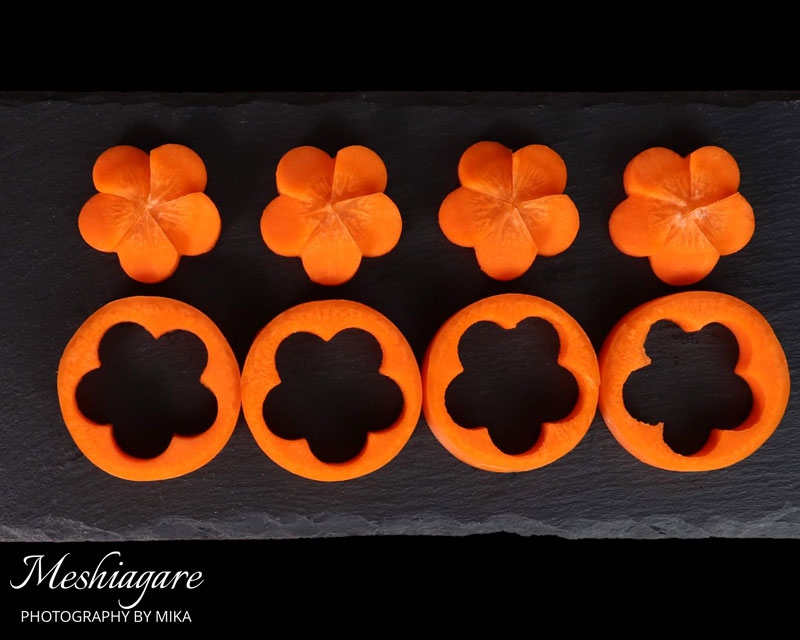 NEJIRI UME/Plum blossom shaped carrots